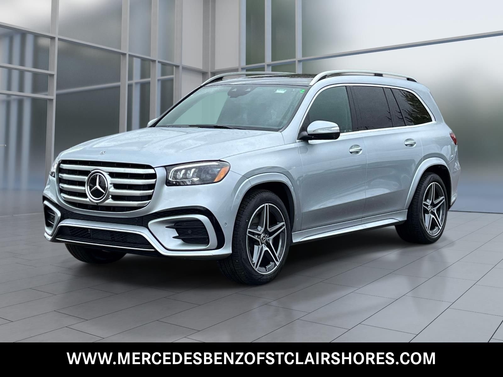 New 2025 Cirrus Silver Metallic Mercedes-Benz GLS 450 image 1