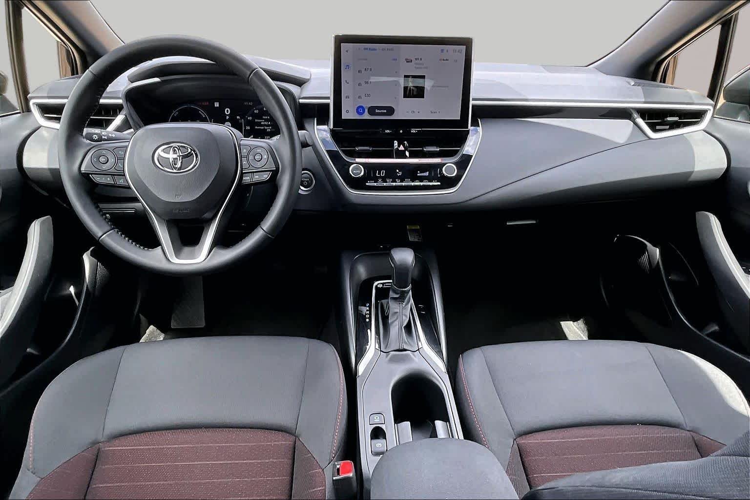Used 2026 Midnight Black Metallic Toyota Hybrid SE image 14