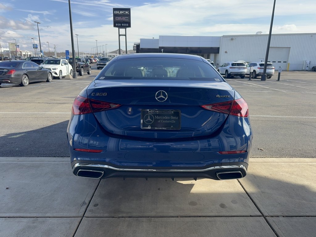 New 2026 Starling Blue Metallic Mercedes-Benz C 300 4MATIC® image 4