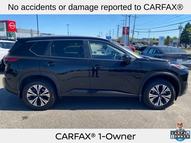 Certified Used 2023 Black Nissan SV image 2