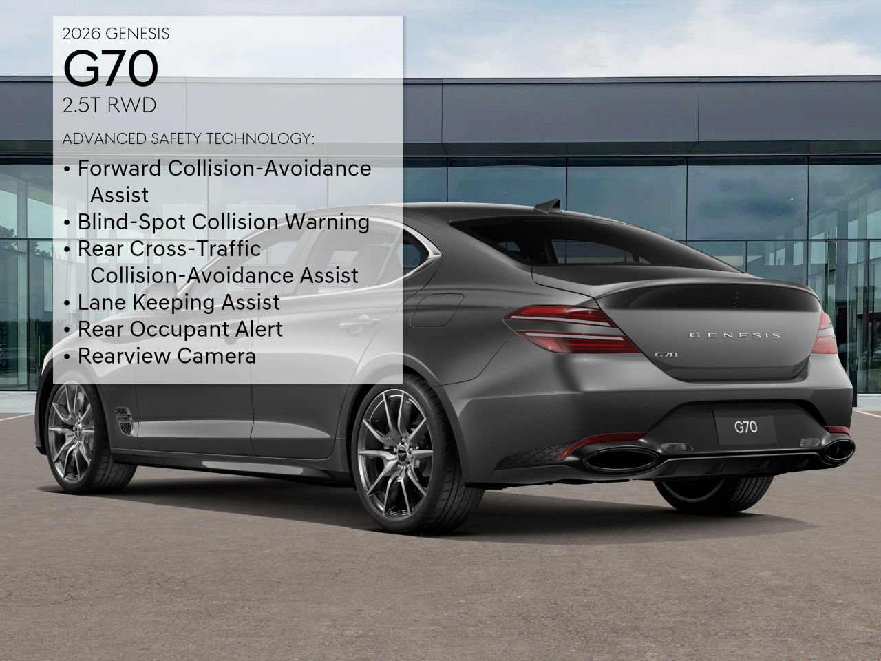 2026 GENESIS G70 Standard - Photo 37