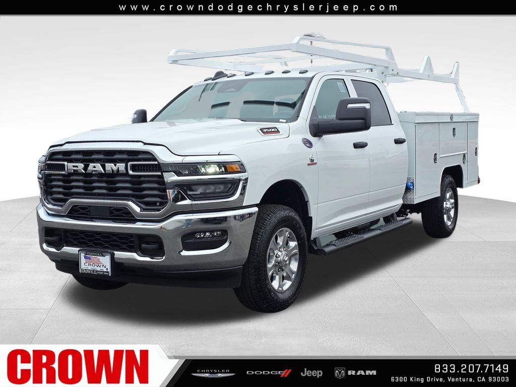 New 2026 Bright White Clear-Coat Exterior Paint RAM Tradesman image 1