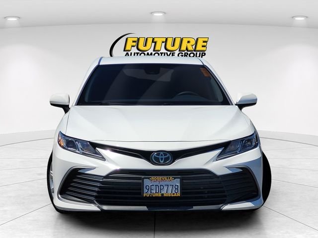 Used 2022 White Toyota LE image 2