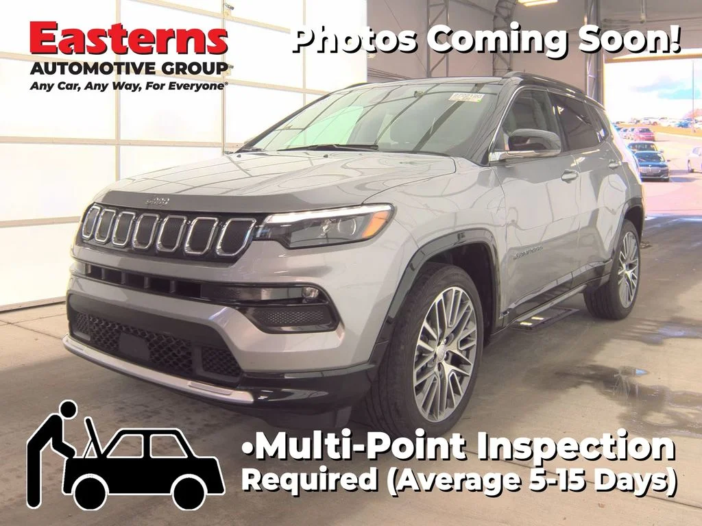 Used 2022 Silver Jeep Limited image 1