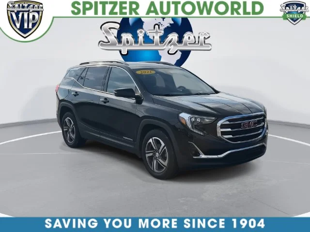Used 2021 Black GMC SLT image 4