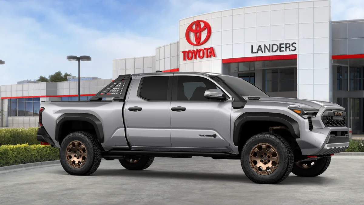 New 2026 Celestial Silver Metallic Toyota Trailhunter Hybrid image 36