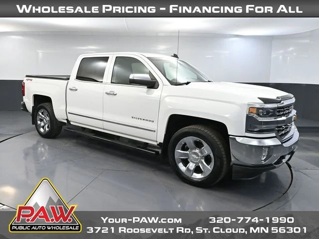 Used 2017 White Chevrolet LTZ image 1