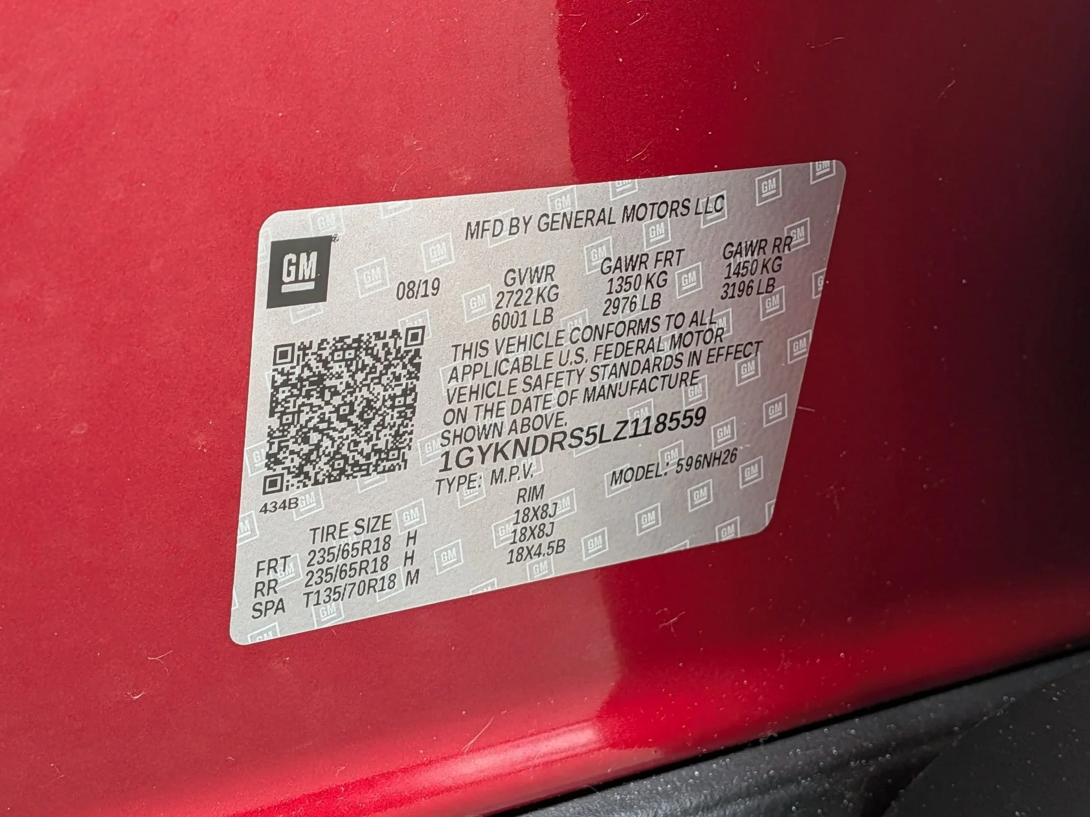 Used 2020 Red Horizon Tintcoat Cadillac Premium Luxury AWD image 34