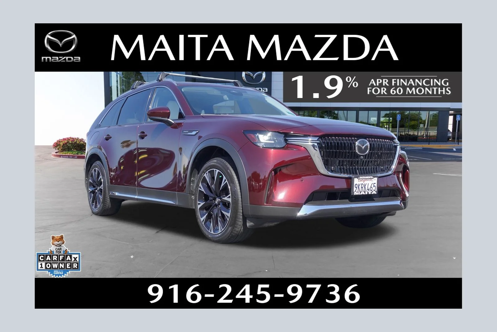 Certified Used 2024 Artisan Red Premium Mazda Premium Plus image 1