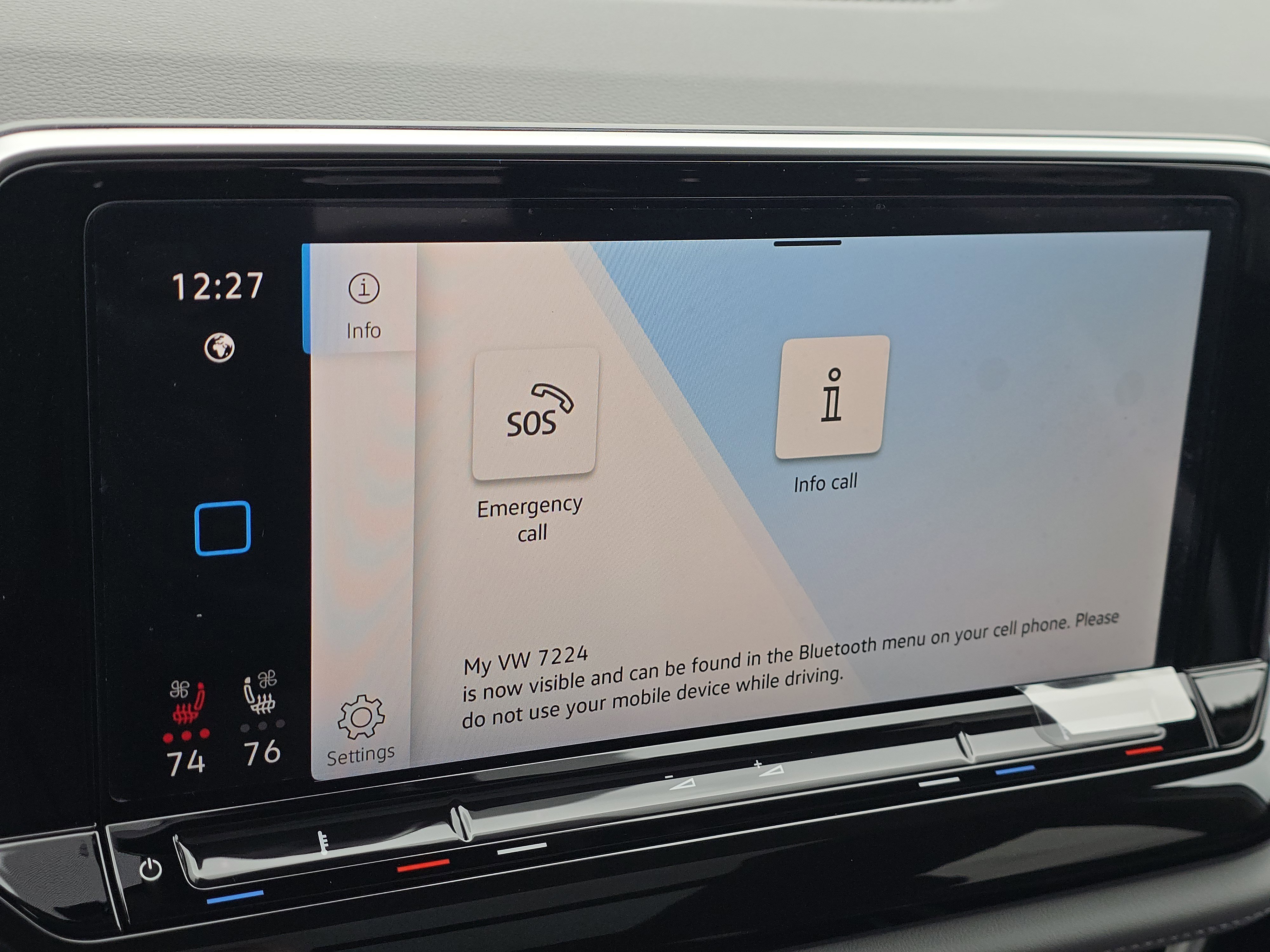 New 2026 Opal White Pearl Volkswagen 2.0T Peak Edition image 12