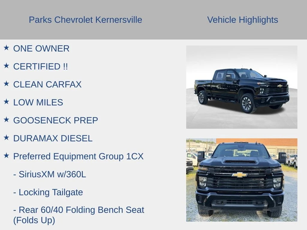 Used 2024 Black Chevrolet Custom image 6