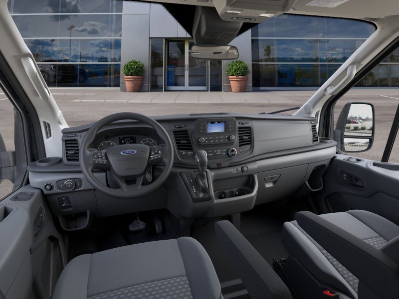 New 2025 Agate Black Metallic Ford Passenger Van XL image 34