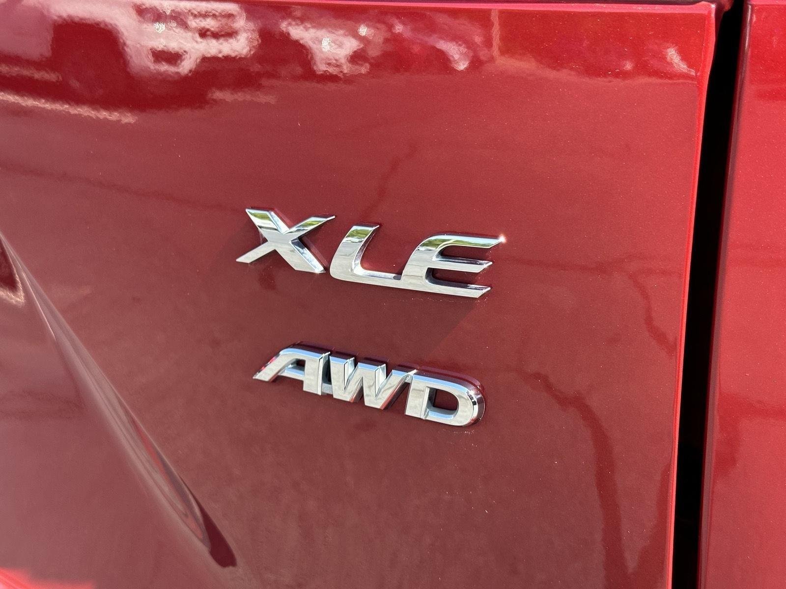 Used 2023 Barcelona Red Metallic Toyota XLE image 10