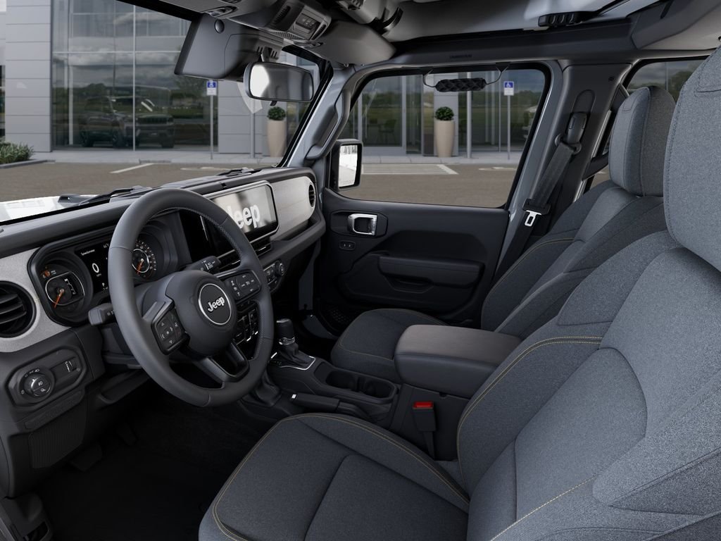New 2026 Bright White Clear-Coat Exterior Paint Jeep Sport S image 22