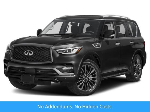 Used 2021 Moonstone White INFINITI PREMIUM SELECT image 1