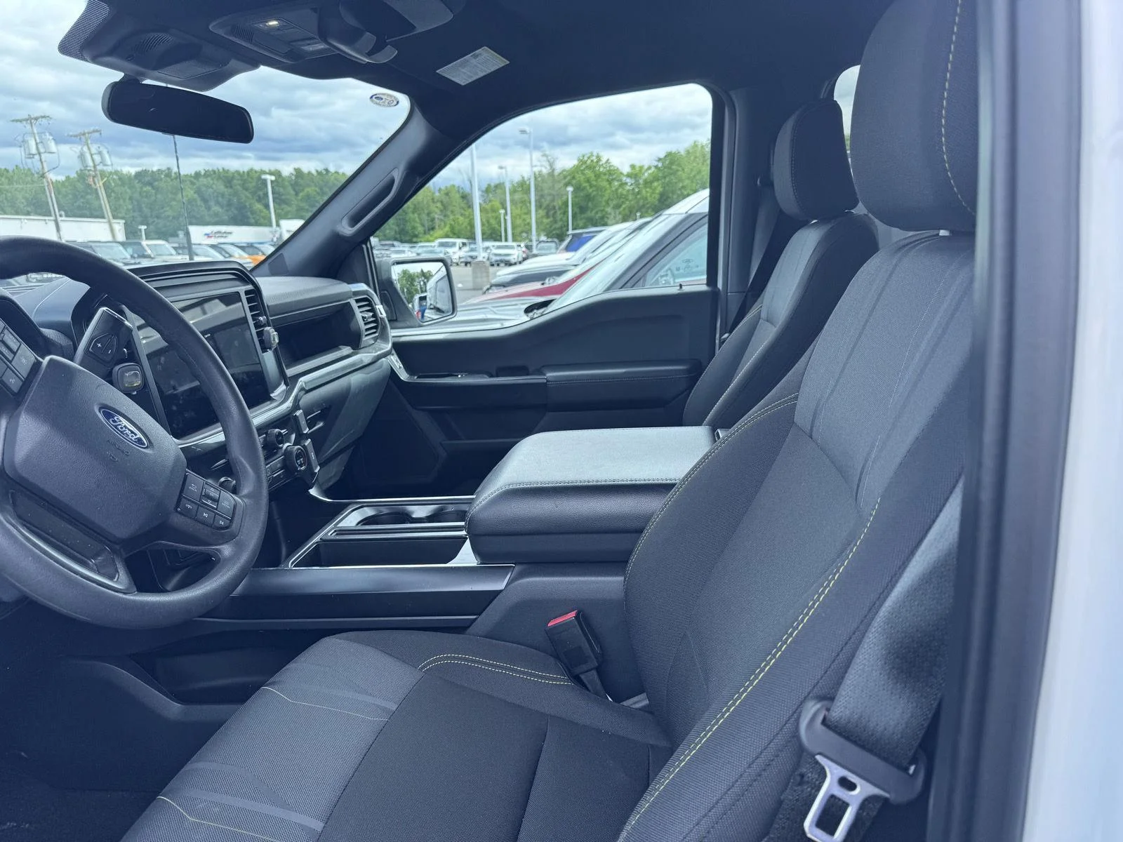 Used 2025 Oxford White Ford STX image 7