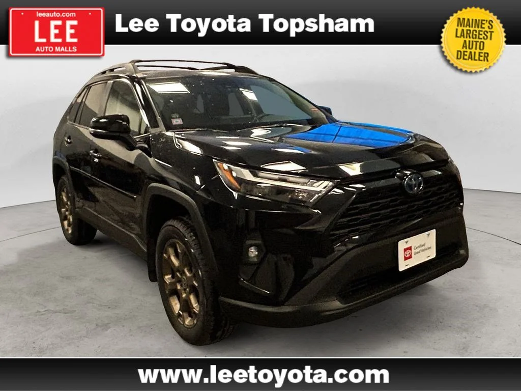 Certified Used 2024 Midnight Black Metallic Toyota Hybrid Woodland image 7