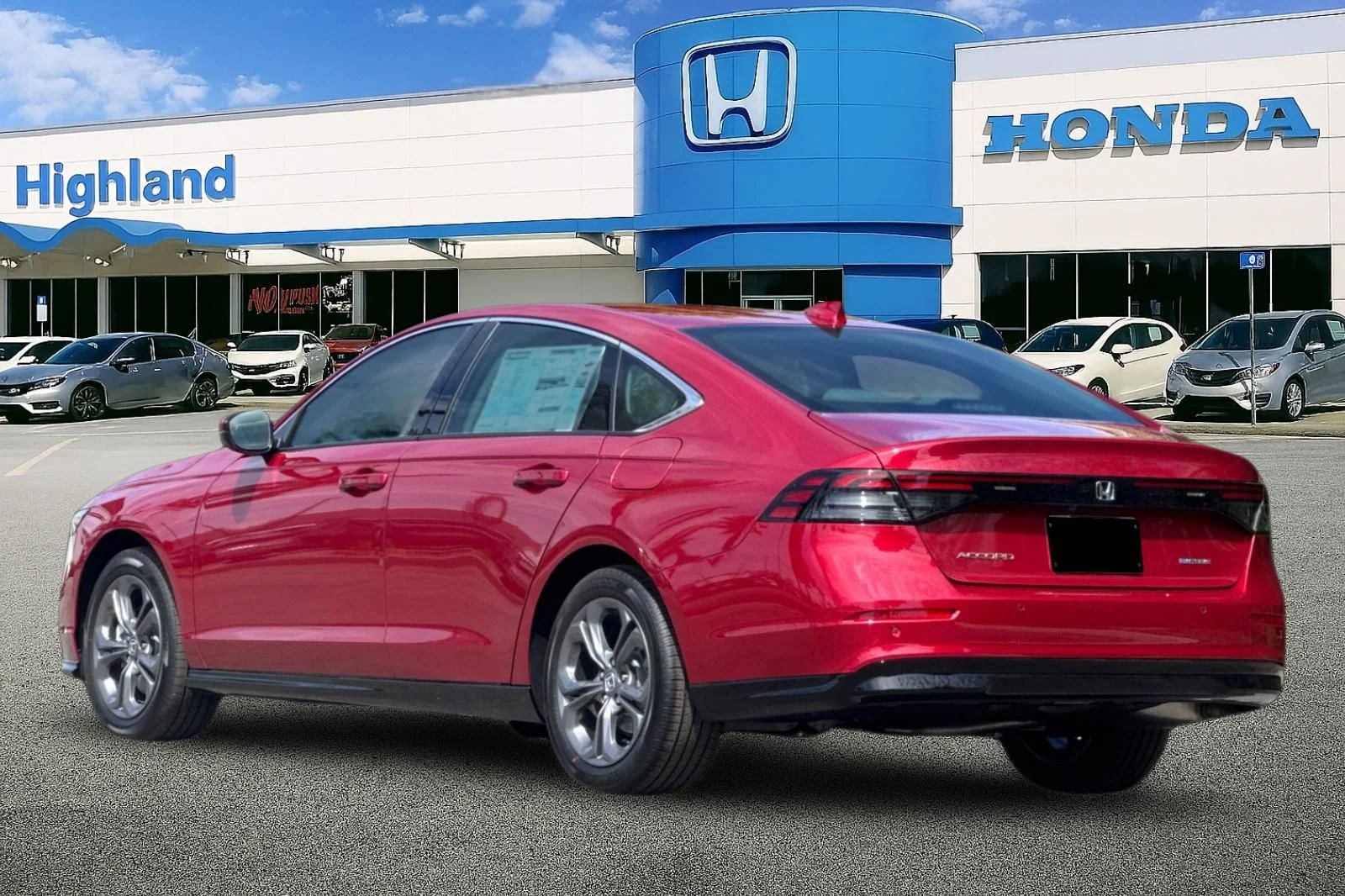 New 2026 Red Honda EX-L image 3