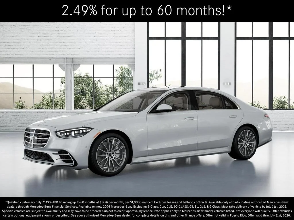 New 2026 MANUFAKTUR Moonlight White Metallic Mercedes-Benz S 500 image 80