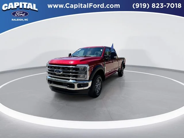 Used 2024 Red Ford Lariat image 4