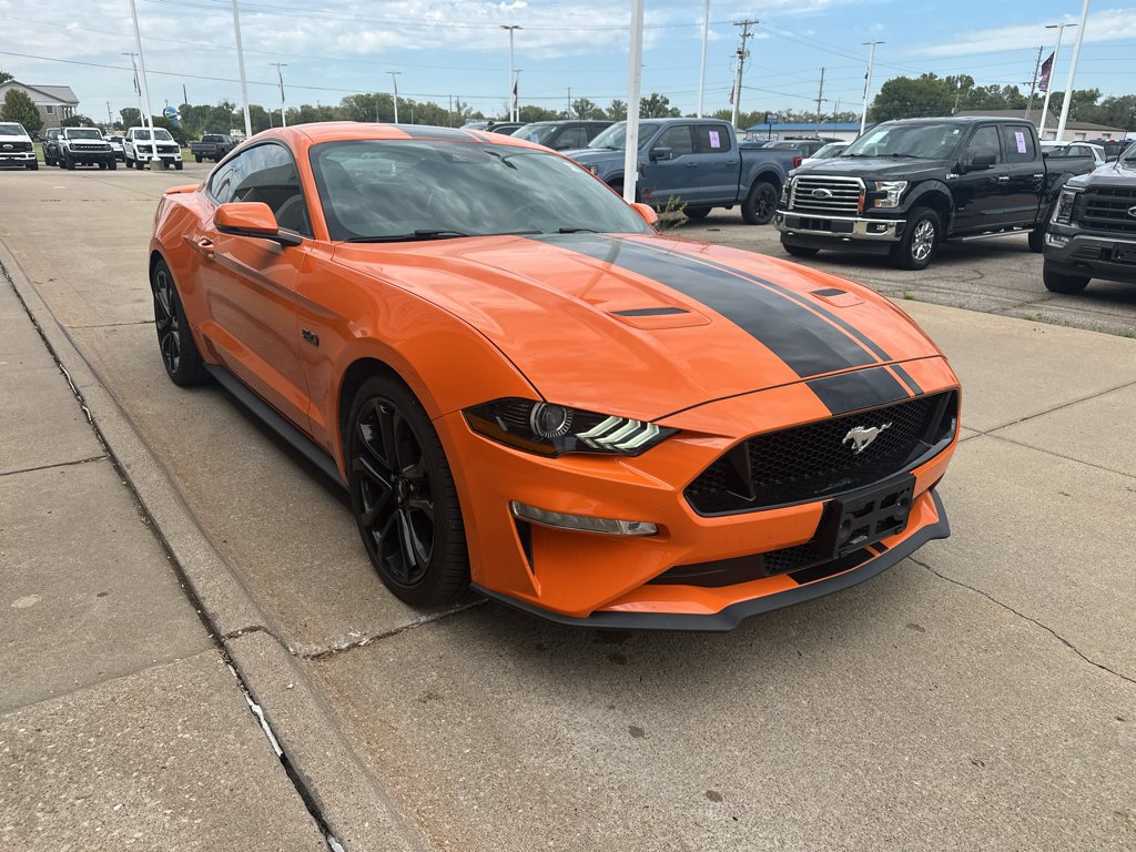 Used 2020 Twister Orange Tri-Coat Ford GT Premium image 8