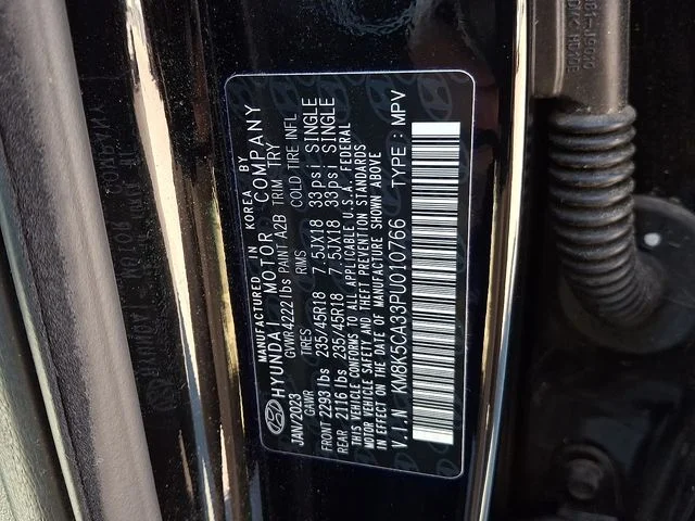 Used 2023 Black Hyundai Limited image 27