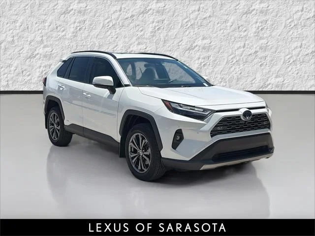 Used 2022 Blizzard Pearl Toyota Hybrid Limited image 1