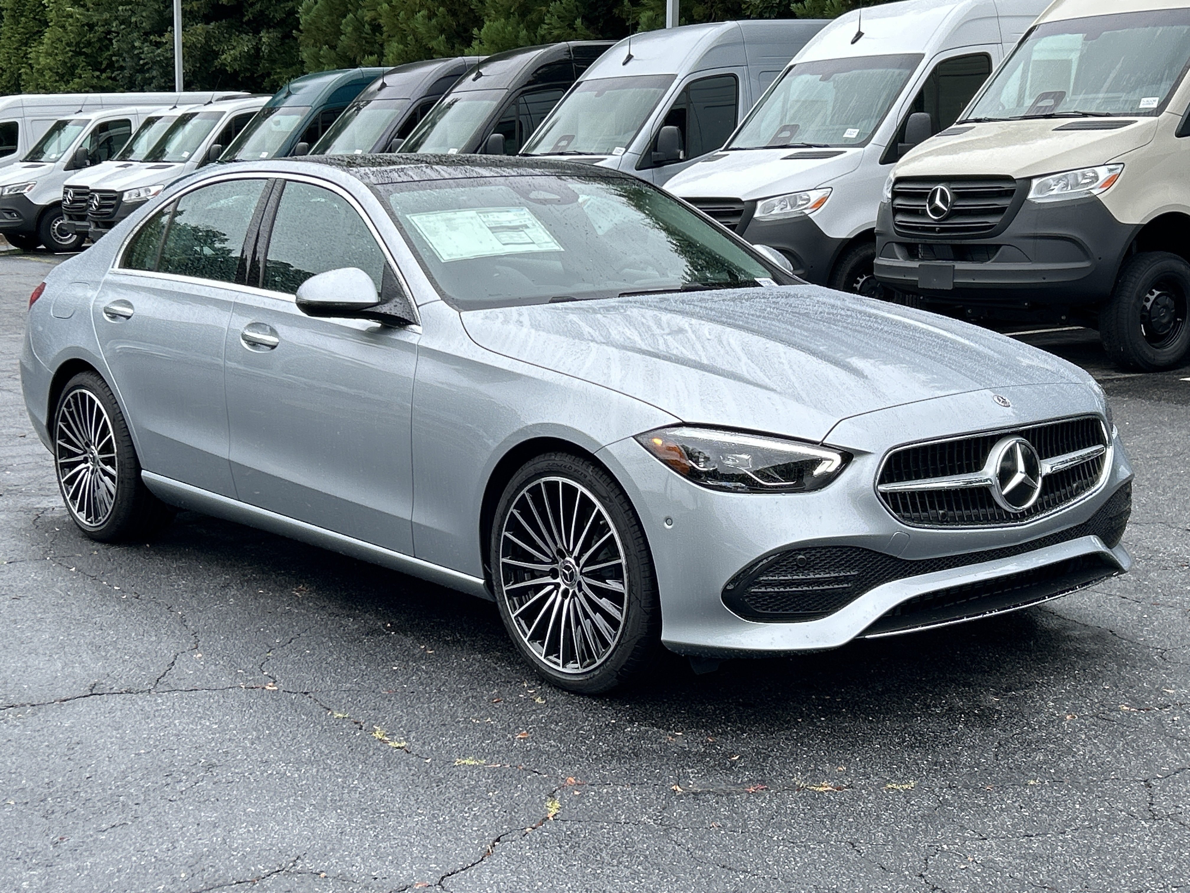 New 2026 Cirrus Silver Metallic Mercedes-Benz C 300 4MATIC® Sedan image 4