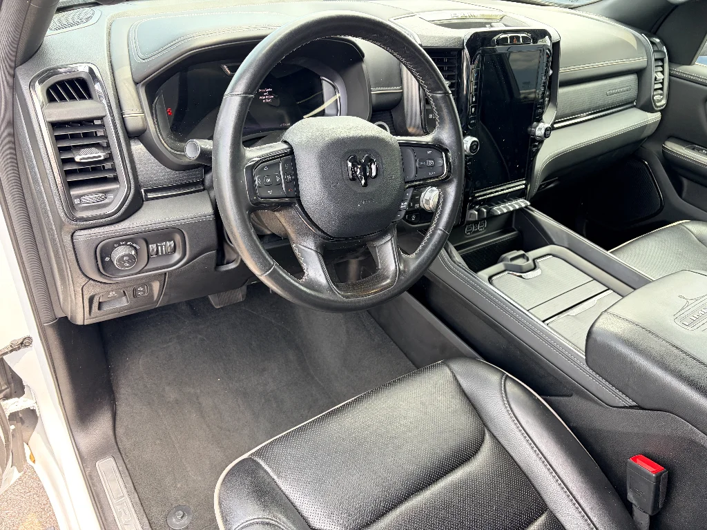 Used 2023 Bright White Clearcoat Ram Limited image 14