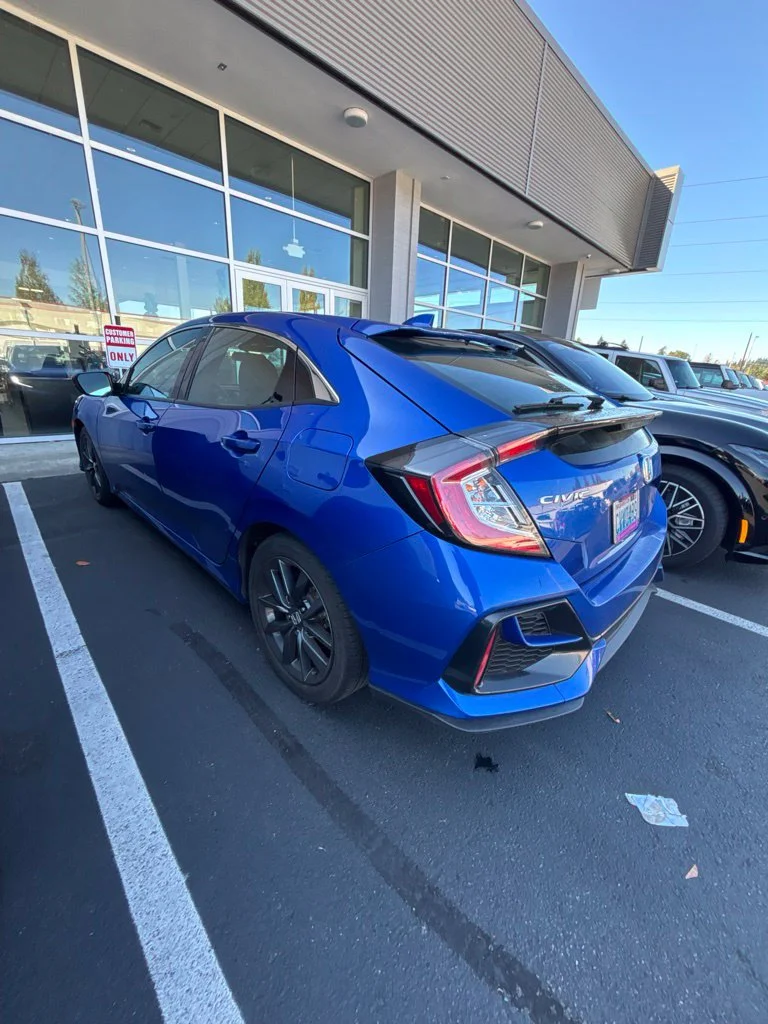 Used 2021 Blue Honda EX image 6