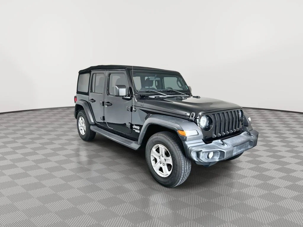 Used 2018 Black Jeep Unlimited Sport S image 2