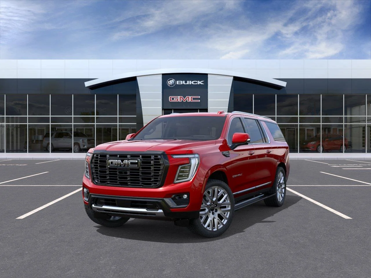New 2026 Volcanic Red Tintcoat GMC Denali Ultimate image 8