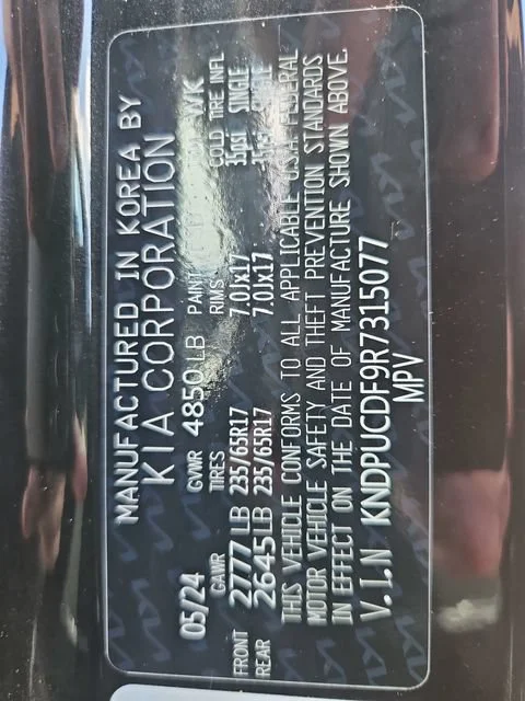 Used 2024 Black Kia LX image 29