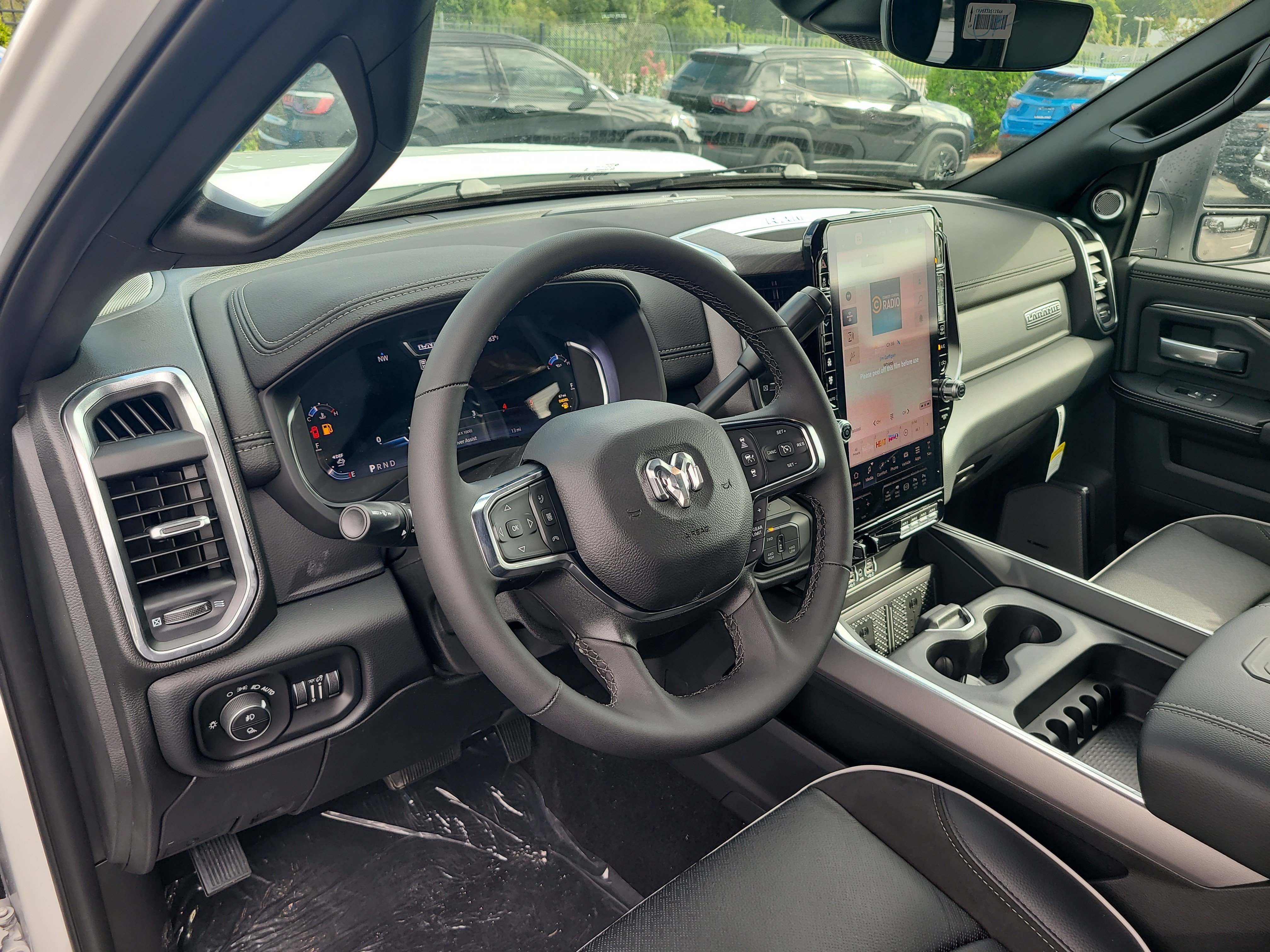 New 2026 Bright White Clear-Coat Exterior Paint RAM Laramie image 14