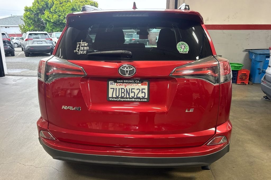 Used 2017 Red Toyota LE image 6