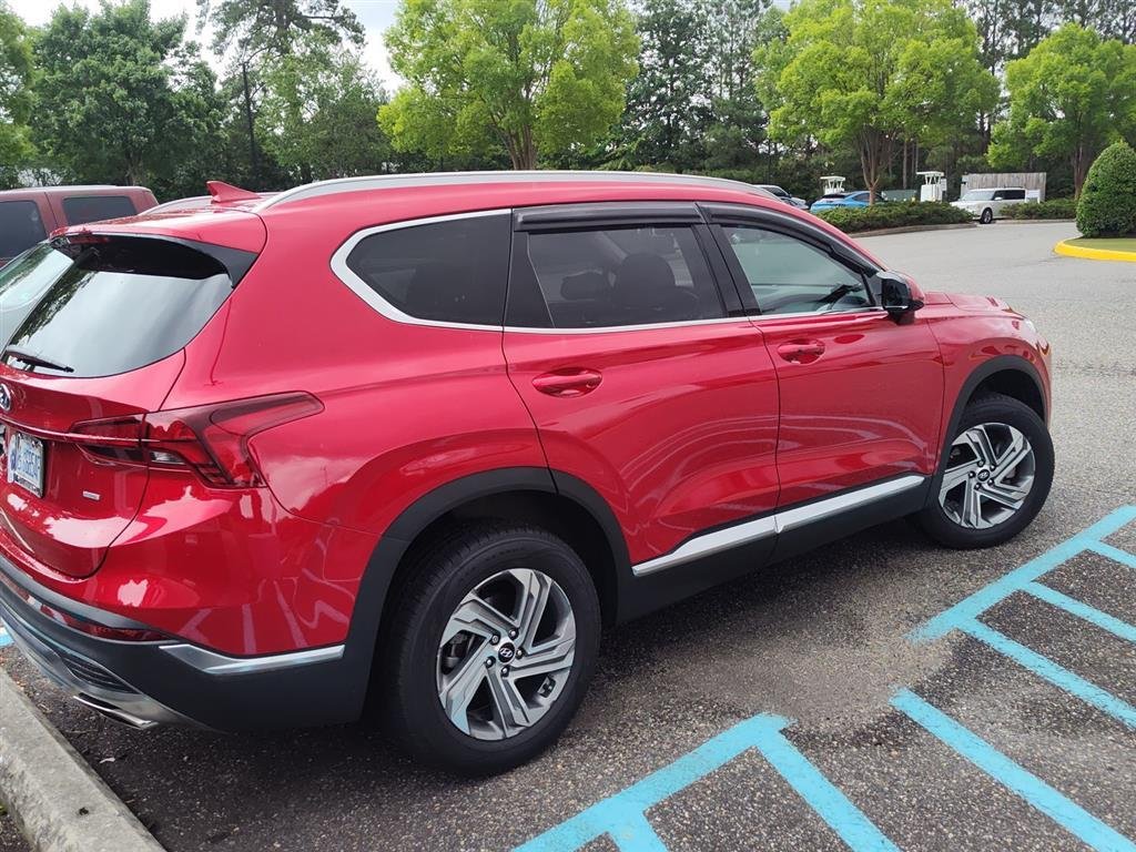 Used 2022 Calypso Red Hyundai SEL image 4