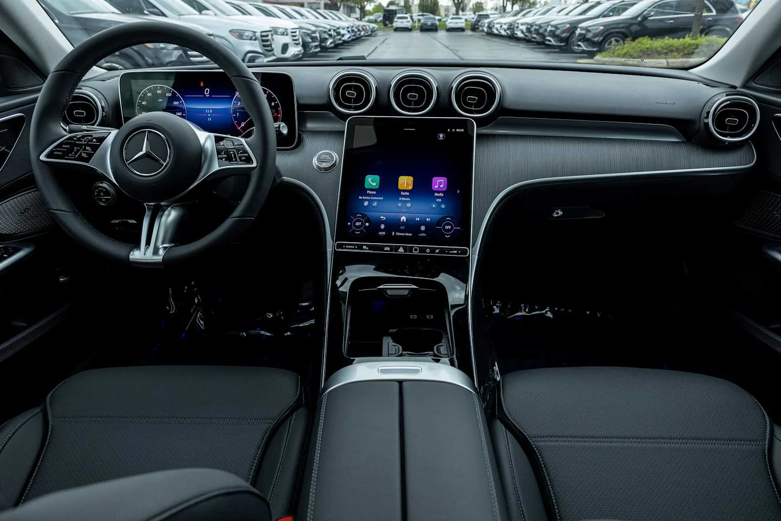 New 2026 Black Mercedes-Benz C 300 image 6