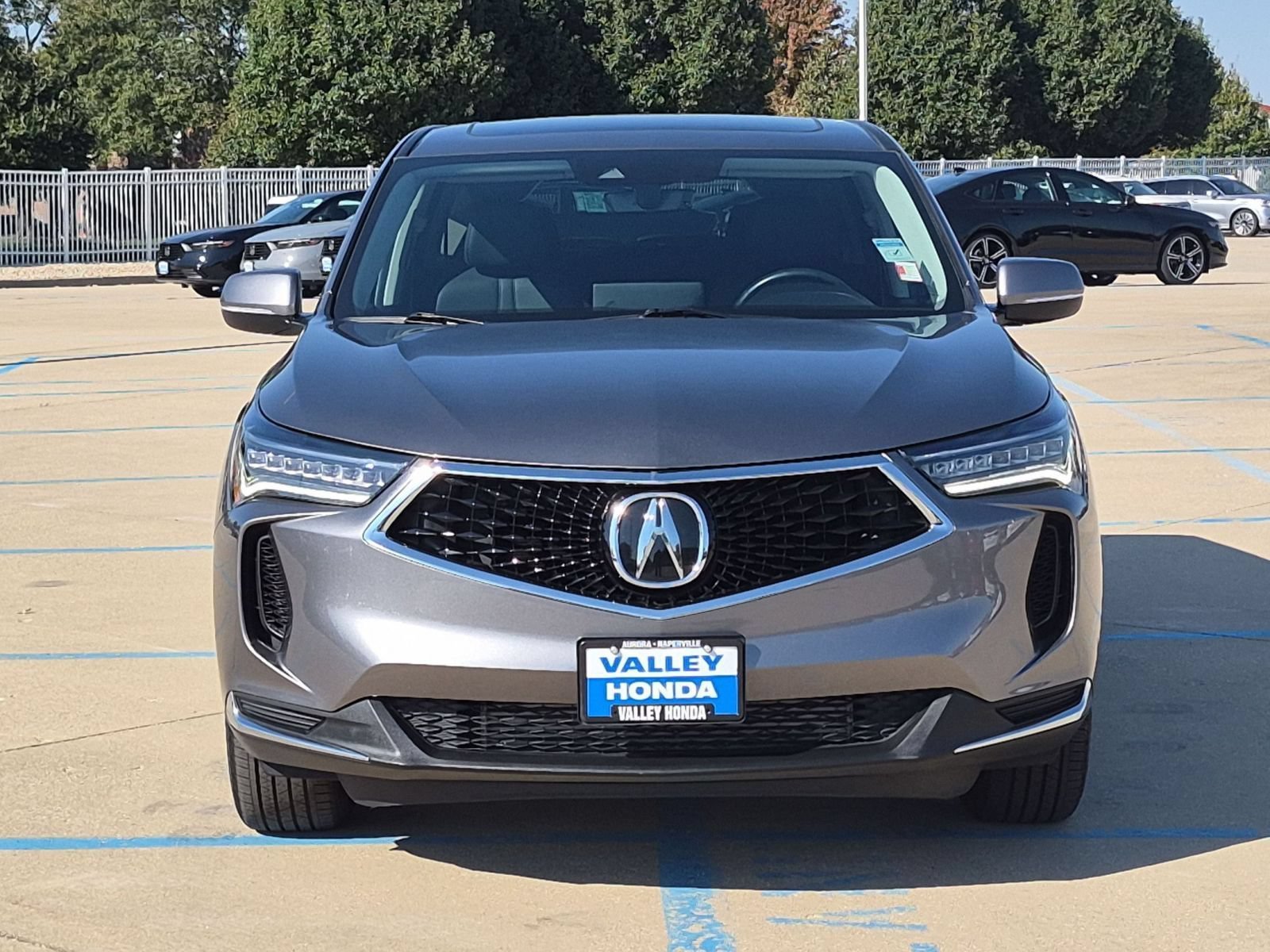 Used 2023 Liquid Carbon Metallic Acura Base SH-AWD image 3