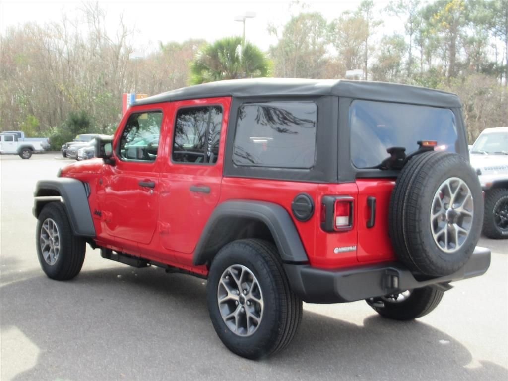 New 2026 Firecracker Red Clear-Coat Exterior Paint Jeep Sport S image 4