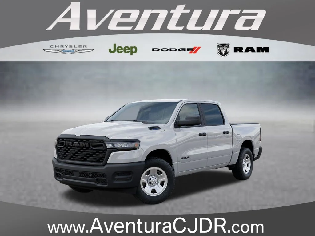 New 2026 Bright White Clear-Coat Exterior Paint RAM Tradesman image 1