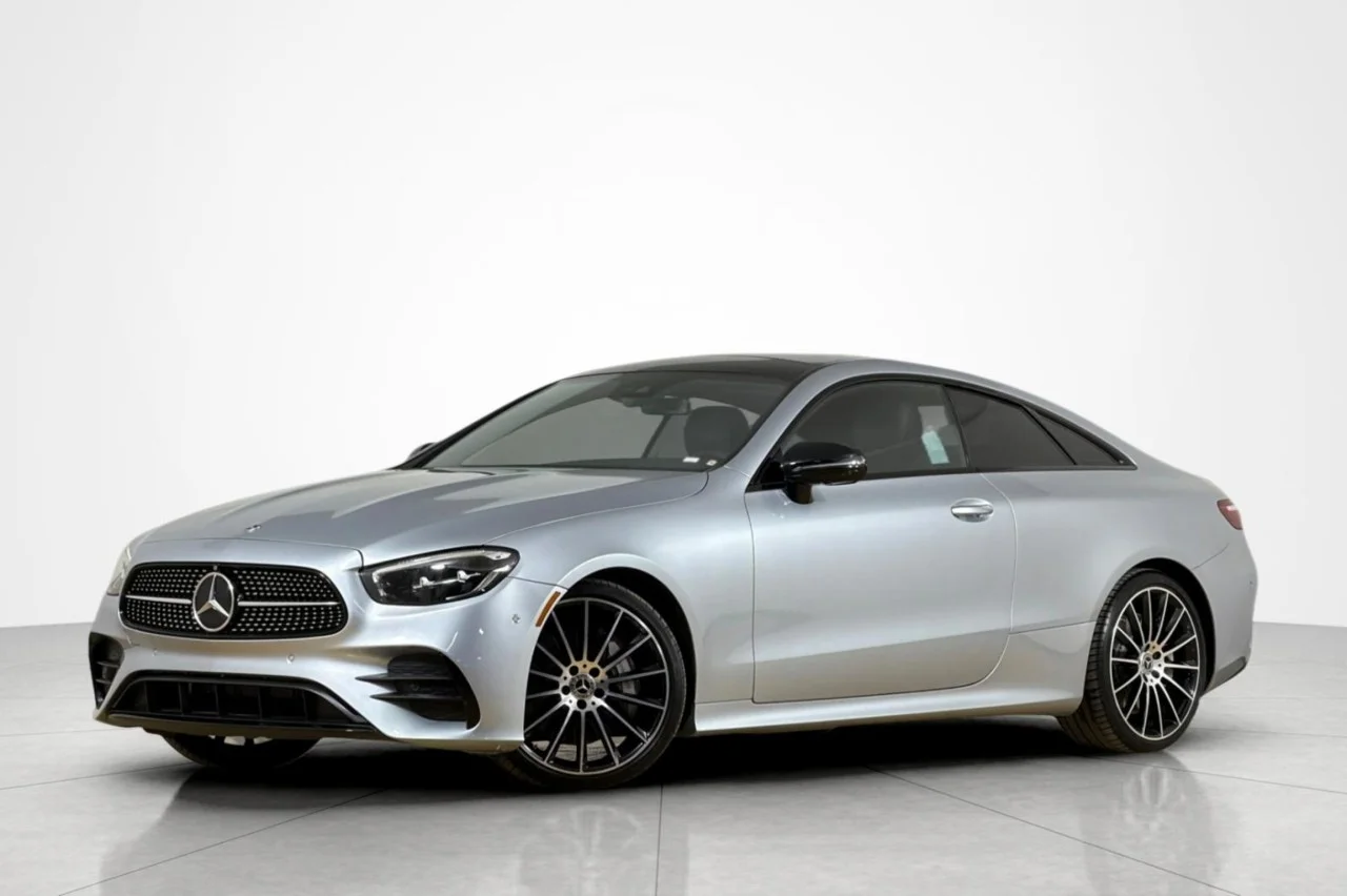 Used 2023 Cirrus Silver Metallic Mercedes-Benz E 450 image 1