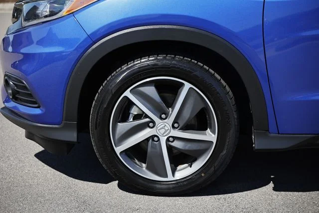 Used 2021 Aegean Blue Metallic Honda EX image 5