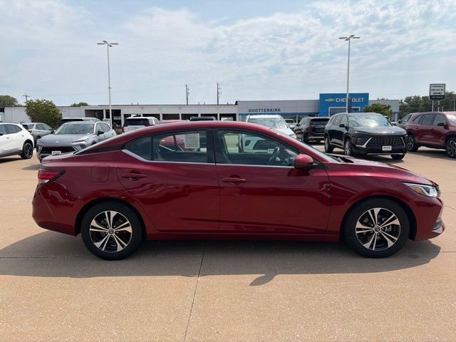 Used 2022 Nissan Sentra SV with VIN 3N1AB8CV2NY244169 for sale in Fort Madison, IA