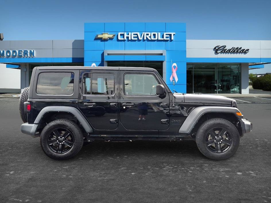 Used 2021 Black Clearcoat Jeep Unlimited Sport Altitude image 6