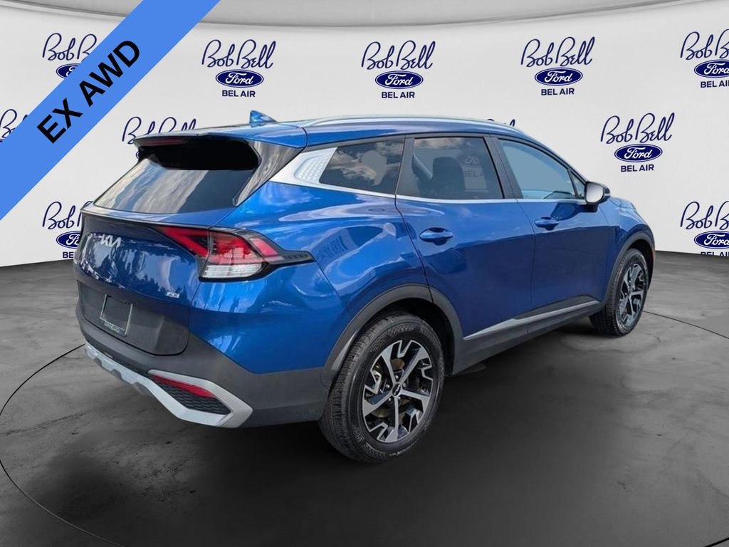 Used 2024 Blue Kia EX image 3