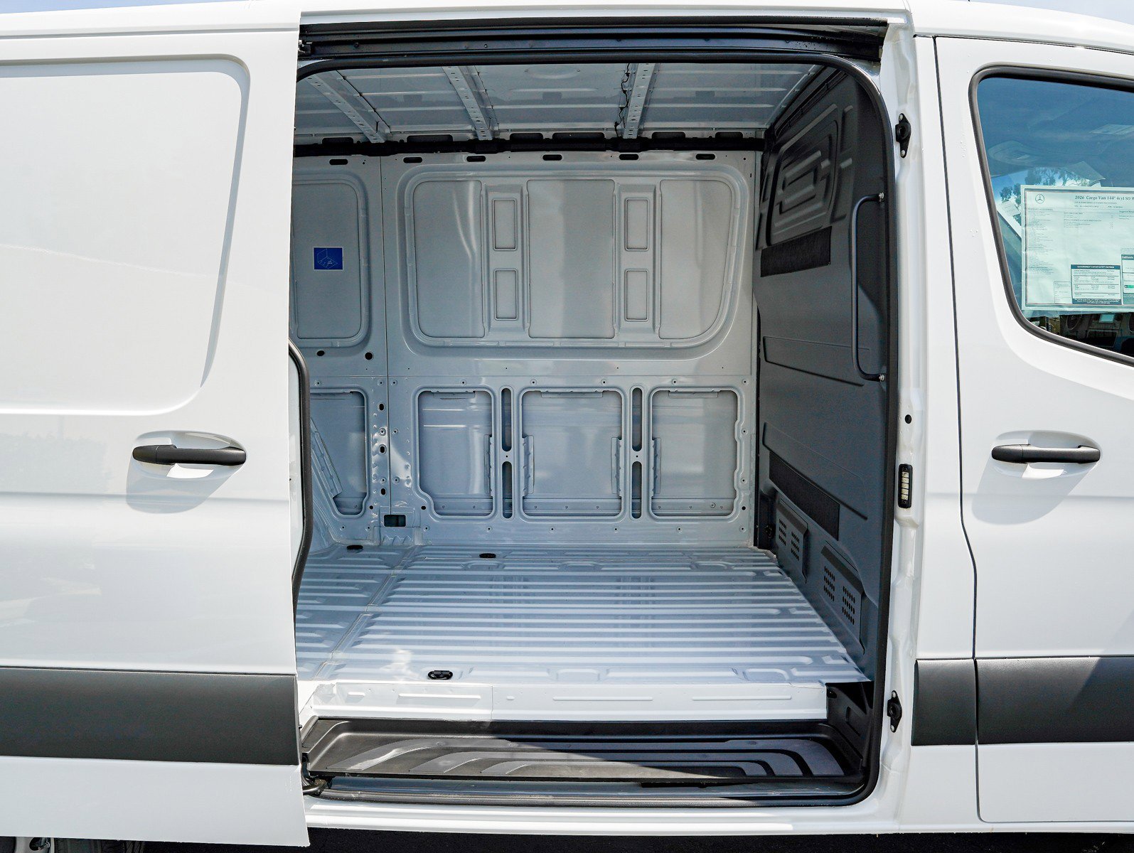 New 2026 Arctic White Mercedes-Benz 2500 Standard Roof I4 Diesel 144 Worker RWD image 9