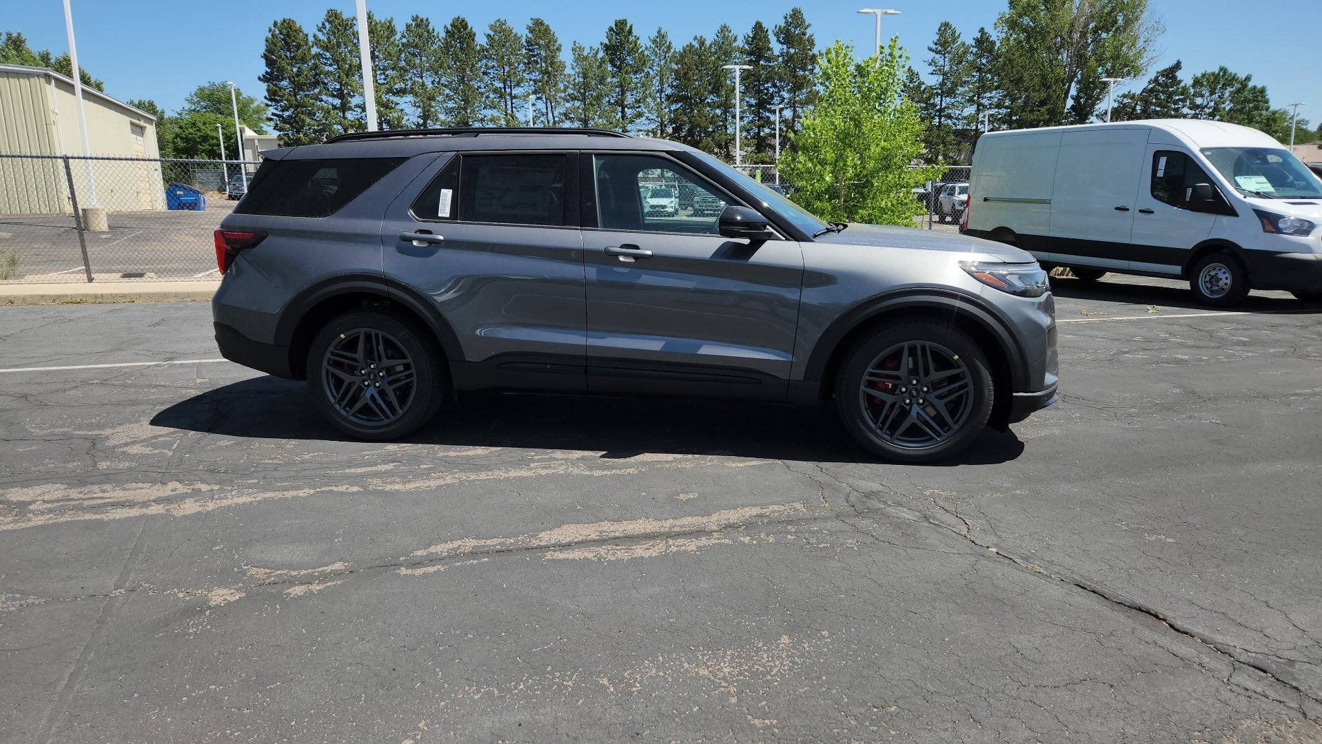 New 2026 Carbonized Gray Metallic Ford ST image 8