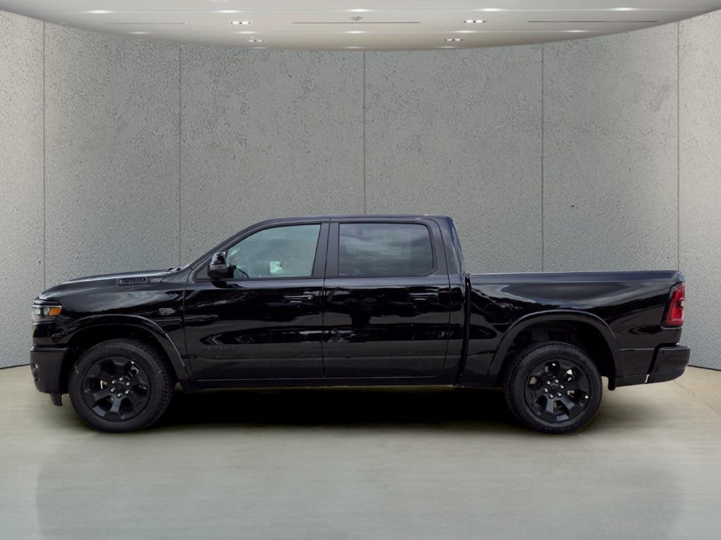 New 2027 Diamond Black Crystal Pearl-Coat Exterior Paint RAM Big Horn image 9