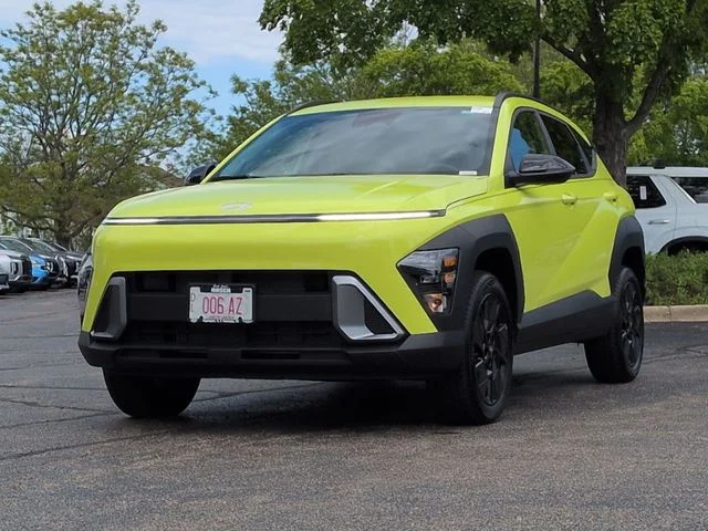 Used 2026 Yellow Hyundai SEL Sport image 3