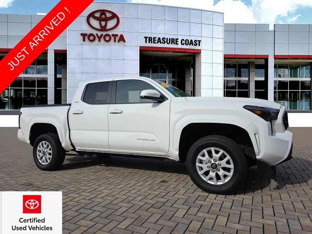 Certified Used 2025 White Toyota SR5 image 1